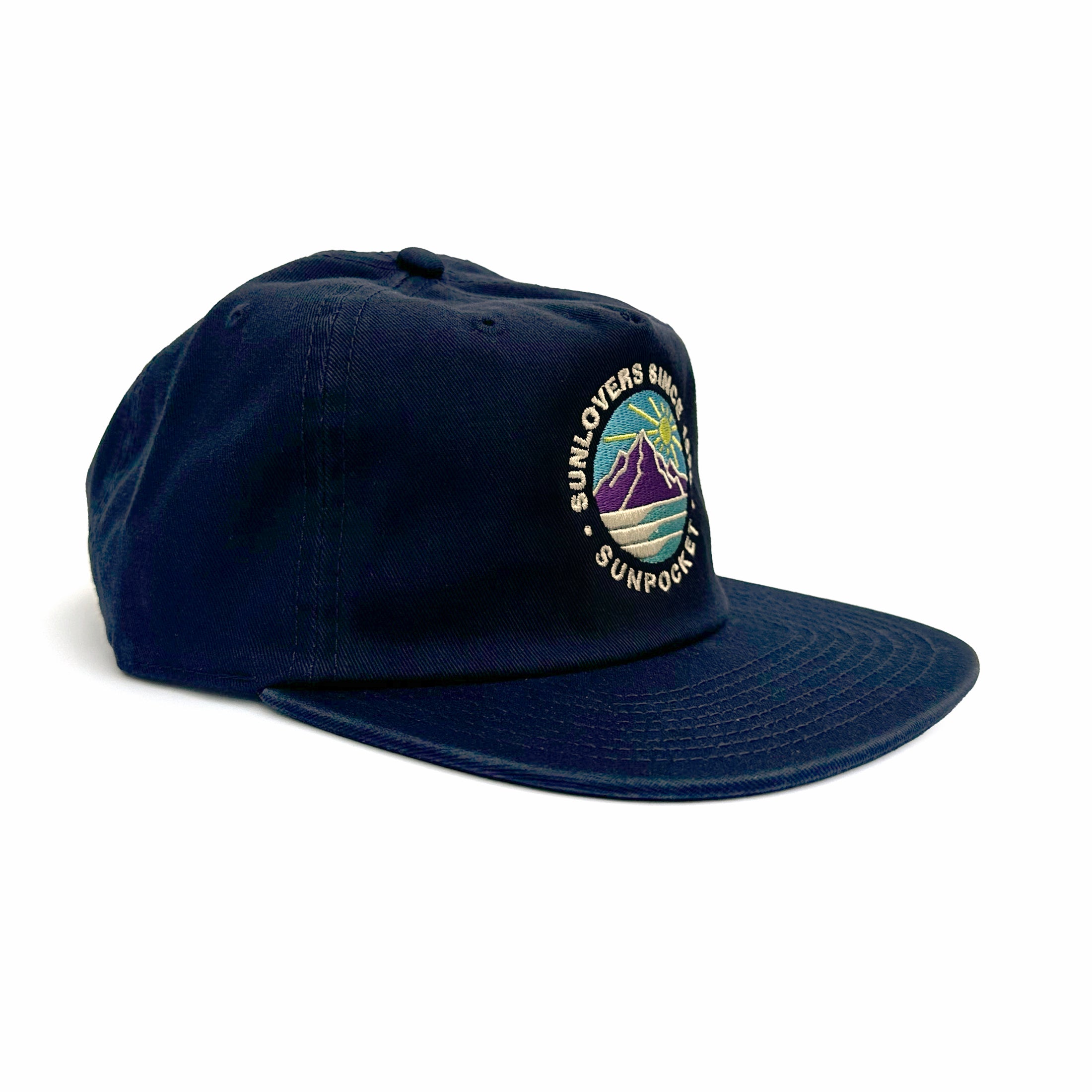 SUNPOCKET COUNTRY CLUB CAP DARK BLUE