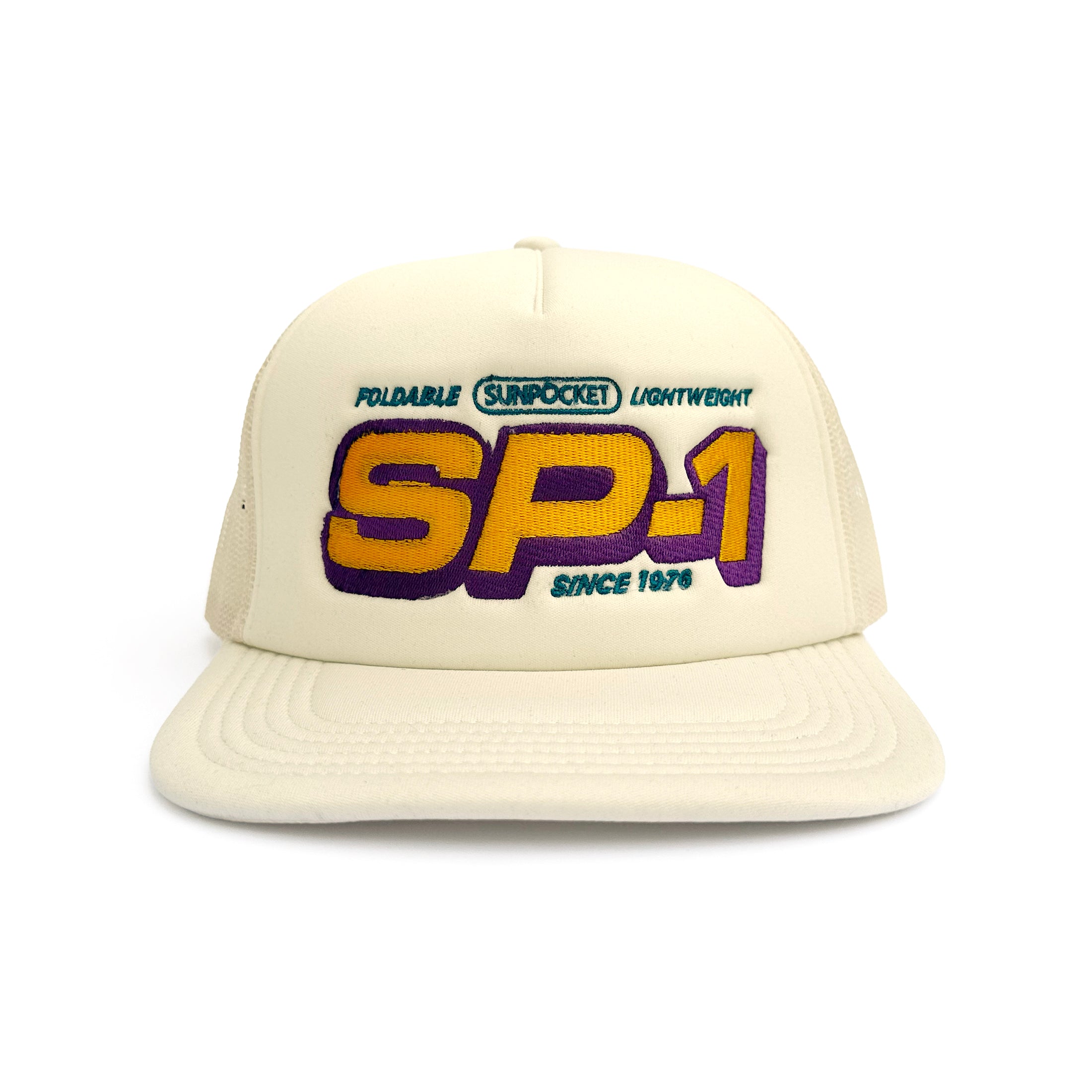 SUNPOCKET RACING TRUCKER CAP