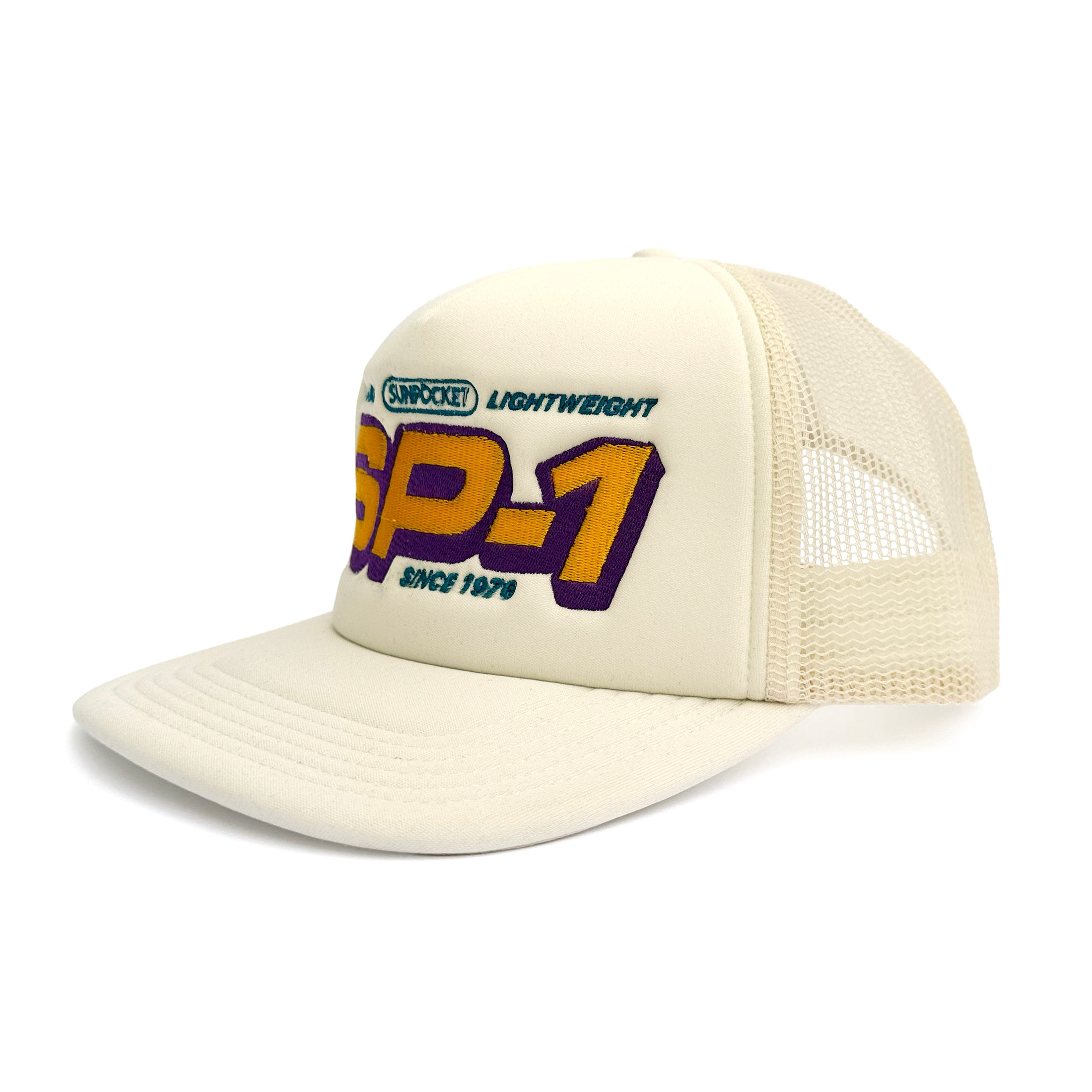 SUNPOCKET RACING TRUCKER CAP