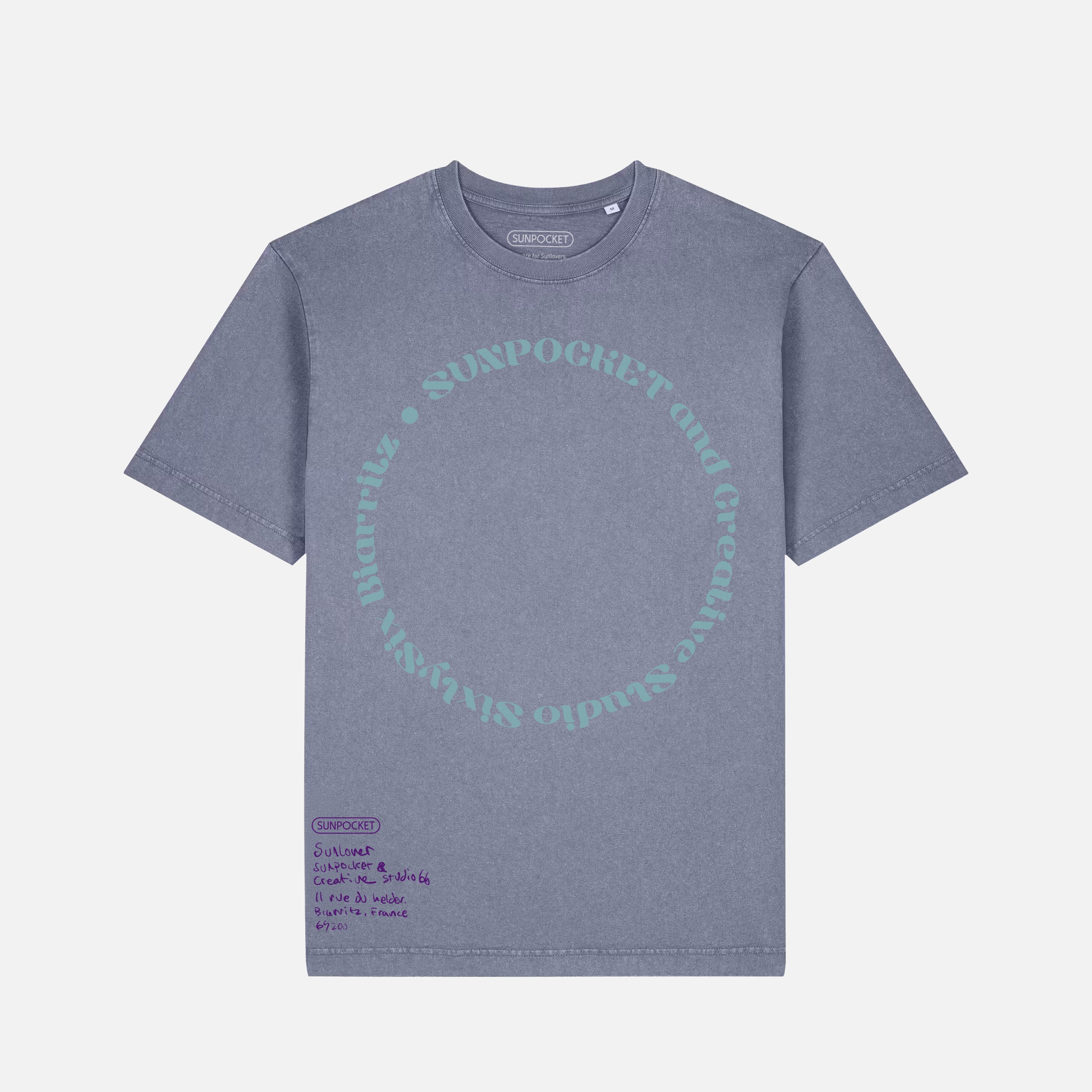 SUNPOCKET X CREATIVE STUDIO 66 CIRCLE T-SHIRT