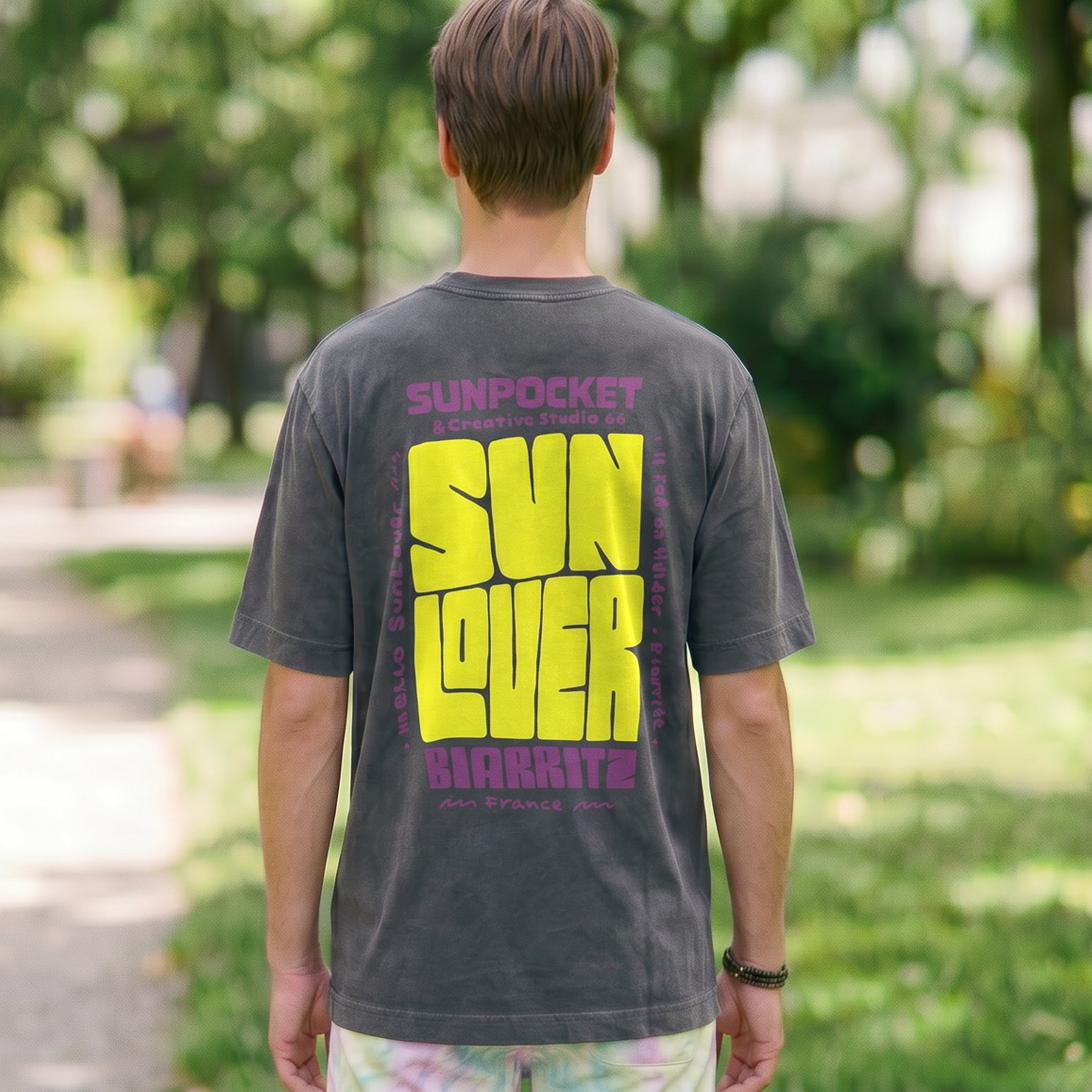 SUNPOCKET X CREATIVE STUDIO 66 SUNLOVER T-SHIRT